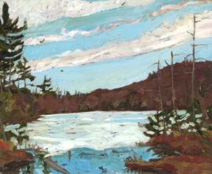 Spring Break-Up, Rochester Lake