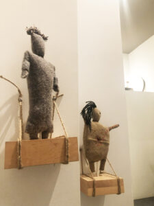Felt dolls by Peggy Mersereau